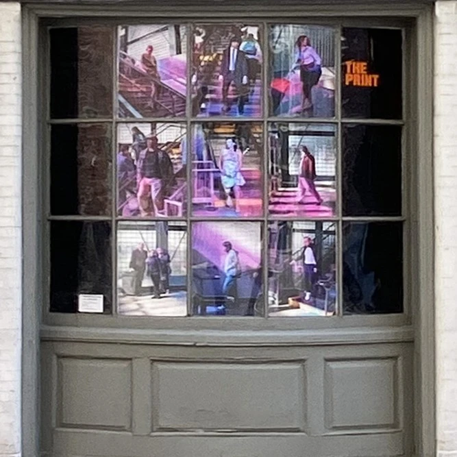 David Rothenberg: Roosevelt Station, Windows on Latimer
