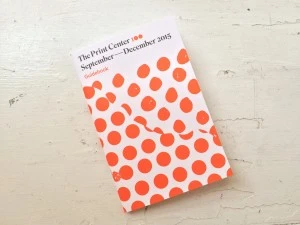 The Print Center 100 Centennial guidebook cover