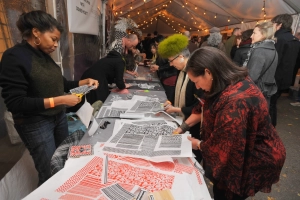Shoshana Schiller at the Wolfbat table