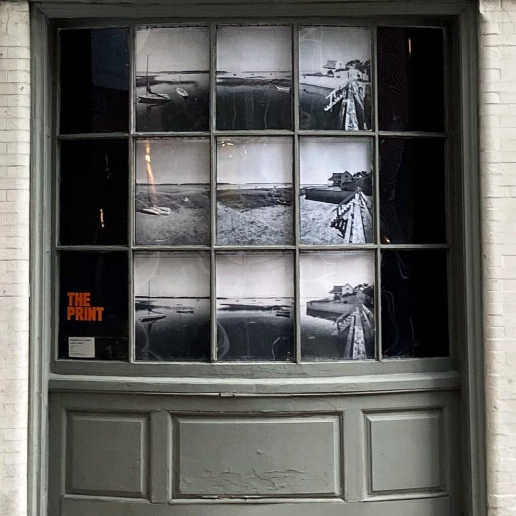 James B. Abbott: High Tide, Low Tide, High Tide, Windows on Latimer